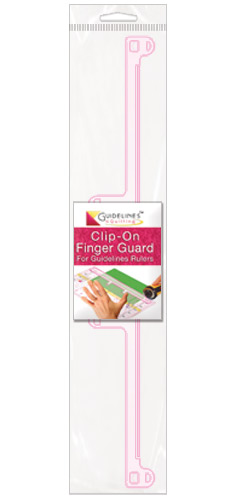 Finger Guards for Guidelines Rulers by Guidelines4Quilting